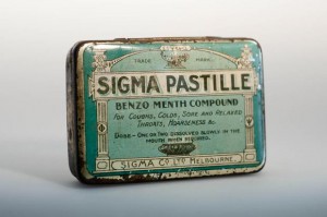 Sigma Pastilles were a big seller during the Great Depression